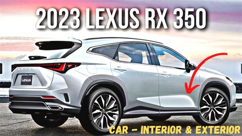 First Look 2023 Lexus Rx 350 Redesign Release Date Specs Interior
