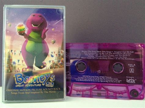 My 90s Movie Soundtrack Cassettes Barneys Great Adventure 1998