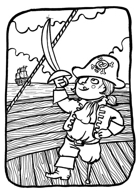 Simply do online coloring for piet pirate coloring pages for kids directly from your gadget, support for ipad, android tab or using our web feature. Pirate child - Pirates Coloring pages for kids to print ...