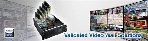 Advantech Video Wall Controllers For Video Wall Applications Validated