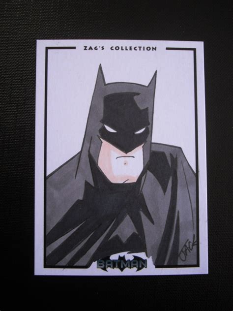 Batman Jack Lawrence In Giovanni Zagarias Sketch Cards Collection