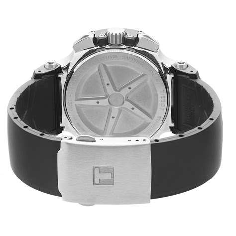 tissot t race steel chronograph white dial quartz mens watch t048 417 27 037 00 at 1stdibs