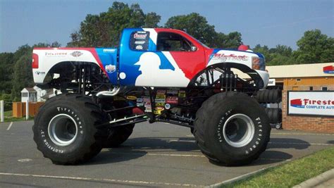 Mlb Bigfoot Monster Trucks Big Monster Trucks Monster Truck Cars