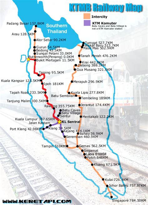 This train service travels on the ktm routes through the states in. The MacLeod Thaimes: The Ekspres Rakyat