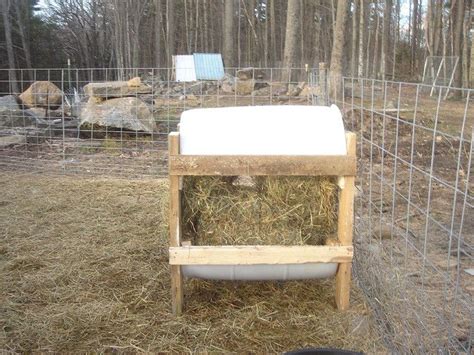 Build A Hay Feeder For Sheep Hay Feeder Sheep Feeders Goat Feeder