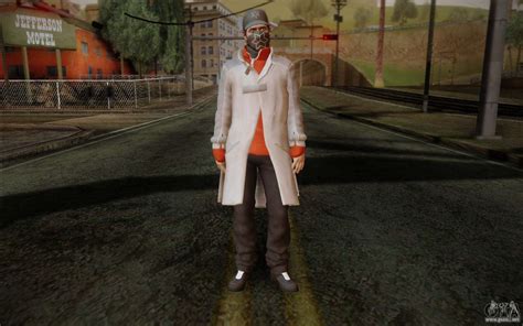 Aiden Pearce From Watch Dogs V1 Para Gta San Andreas