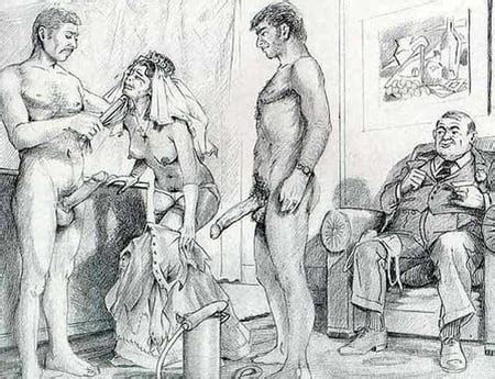 Vintage Orgy Porn Drawings - Drawings Of Orgies | Sex Pictures Pass