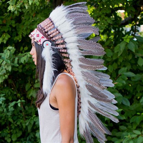 Pearl Indian Headdress - 95cm | Indian headdress, Headdress, War bonnet