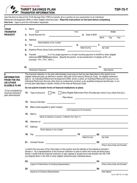 Tsp 75 T 1999 2021 Fill And Sign Printable Template Online Us Legal