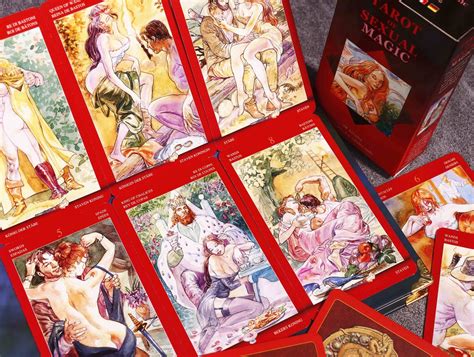 Full Sexual Magic Tarot Cards Deck With Guidebook Unique Etsy