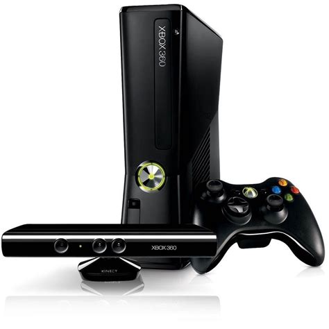 Console De Videogame Microsoft Xbox 360 Slim 4gb Kinect