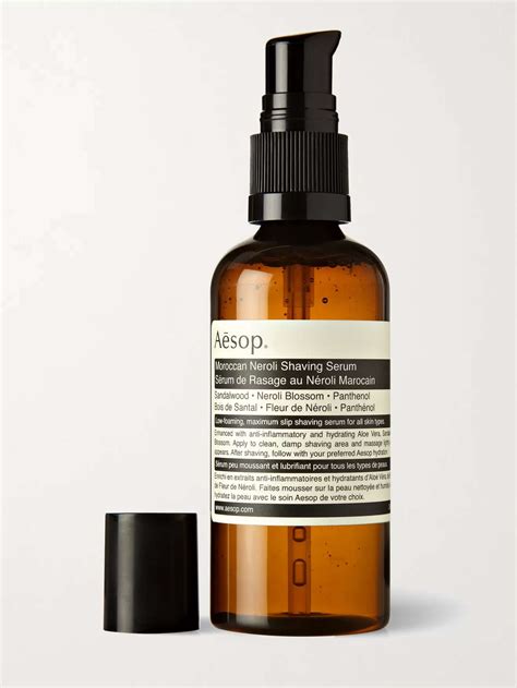 Colorless Moroccan Neroli Shaving Serum 100ml Aesop Mr Porter