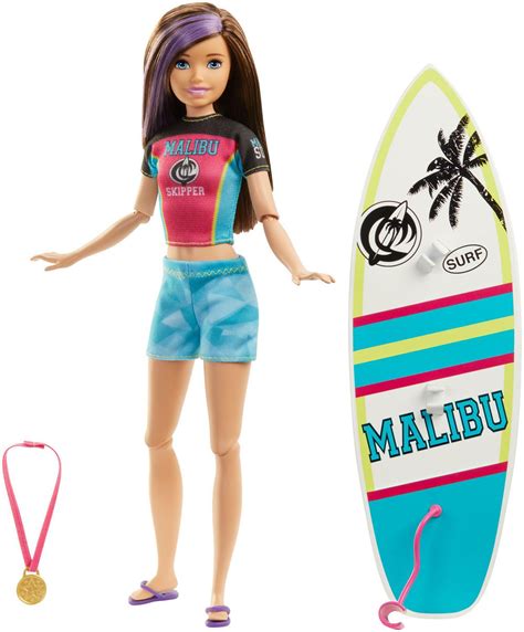 Barbie dreamhouse adventures ken doll, approx. Barbie Dreamhouse Adventures Skipper Surf Doll | Walmart ...
