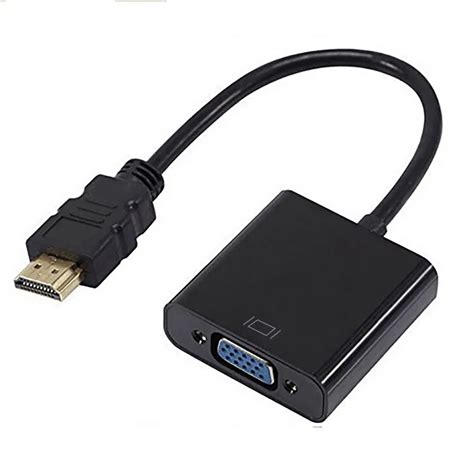 Malloom 2017 Hdmi To Vga Adapter Cable Svga Rgb 1080p Hdtv Video