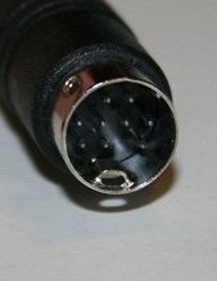 Getuscart 9 Pin Mini Din Minidin Male To Male 6 Foot Black Cable B