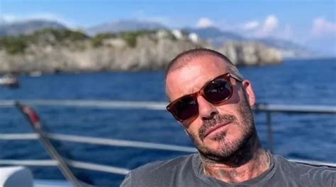 David Beckham Unveils Dramatic New Look And Bulging Muscles On Yacht