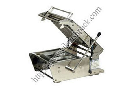 table top manual meal tray sealing machine sealers india