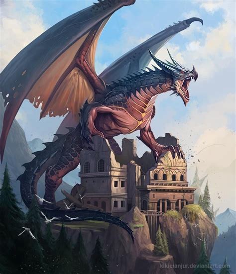 Draco Lvl2 By Kikicianjur On Deviantart Dragon Artwork Fantasy