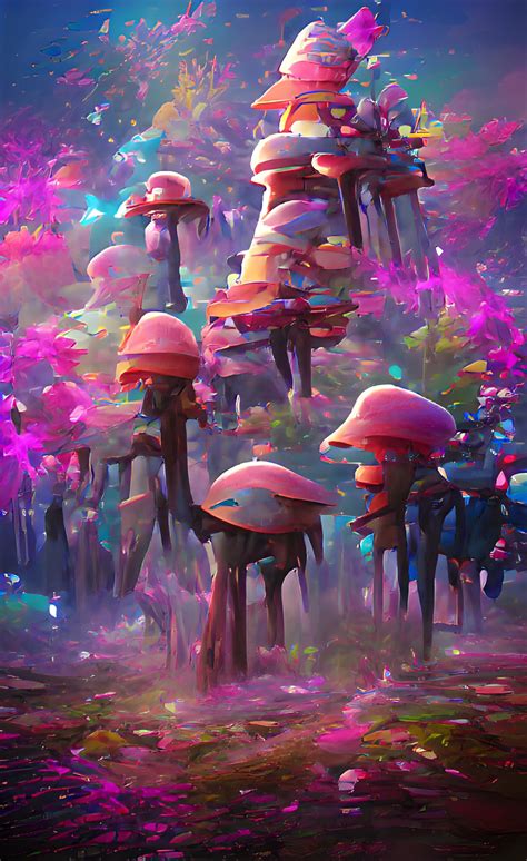 Magic Mushroom Land Collection Opensea