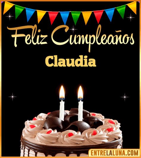 Feliz Cumpleaños Claudia  🎂 Felicidades Claudia 🎉