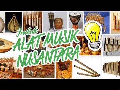 Ada beragam alat musik daerah yang ada di indonesia. Nama nama Alat Musik Tradisional Indonesia - YouTube