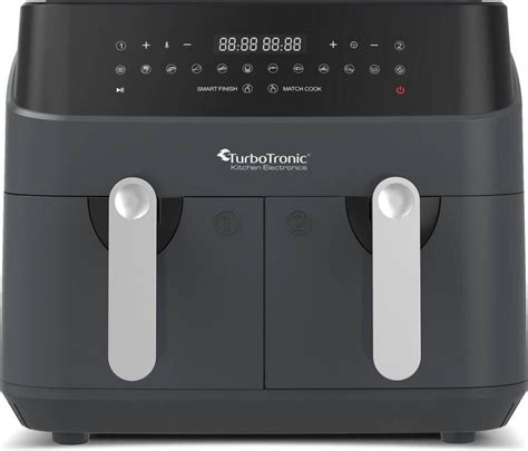 turbotronic daf dubbele airfryer xxl heteluchtfriteuse liter grijs hot sex picture