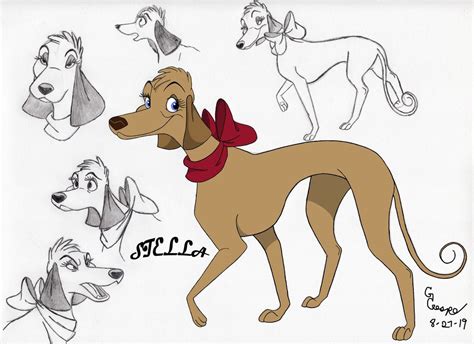 Stella By Segadisneyuniverse On Deviantart Cartoon Dog Drawing