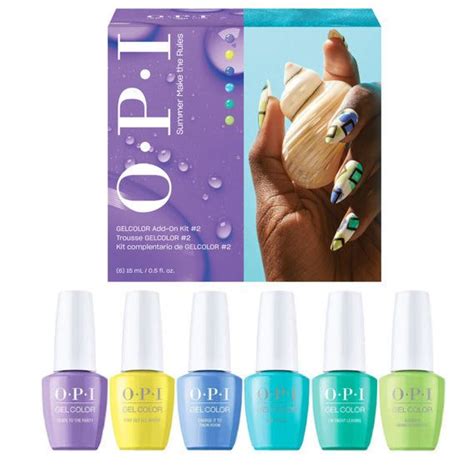 Opi Gelcolor Summer Makes The Rules 2023 Collection Set 2 In 2023