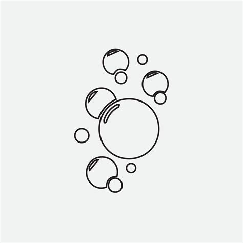 Bubble Icon Vector 8865295 Vector Art At Vecteezy