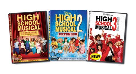 High School Musical 1 3 Movies And Tv Shows