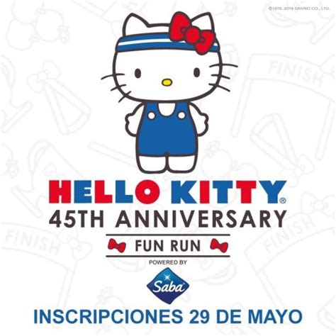 La Carrera Hello Kitty 2019 Abrirá Sus Inscripciones Pronto Runmx