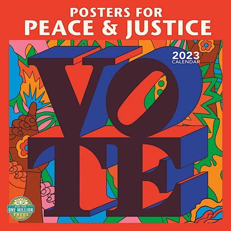 Posters For Peace And Justice 2023 Wall Calendar Calendar