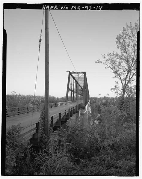 14 View Looking Southeast At North Approach Francois Chouteau Bridge Spanning Missouri River