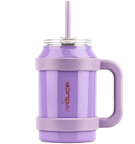 Reduce Cold 1 32oz Large Water Mug With Straw And Easy Carry Handle