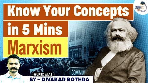 Understanding The Meaning Of Marxism Key Concepts For Upsc Exam