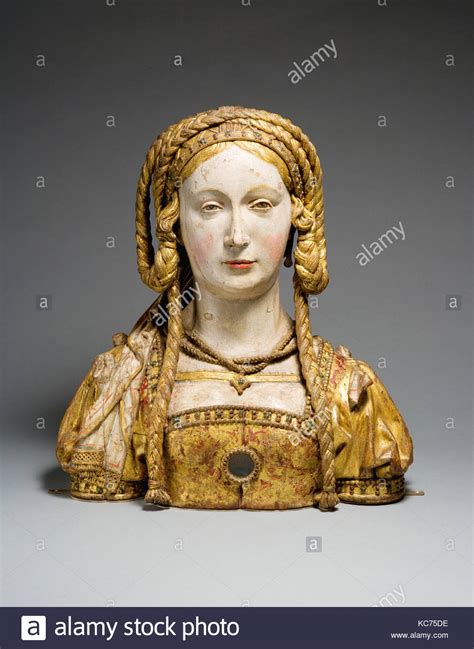 Reliquary Bust Of Saint Balbina Ca 152030 Made In Possibly Brussels