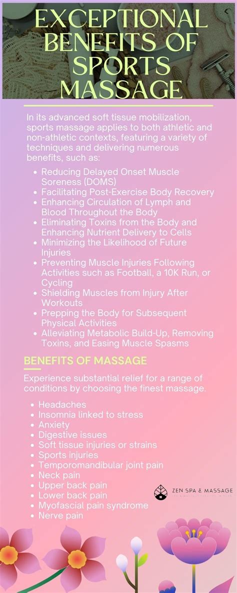 The Exceptional Benefits Of Sports Massage Zen Spa And Massage Medium