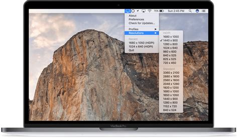 Quickres The Best Way To Change Screen Resolutions On Your Mac