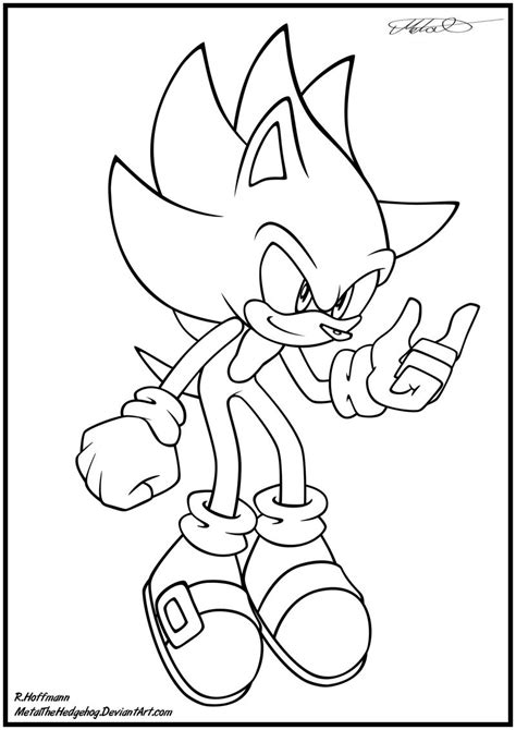 Super sonic coloring pages are a fun way for kids of all ages to develop creativity, focus, motor skills and color recognition. Super Sonic Coloring Pages at GetDrawings | Free download