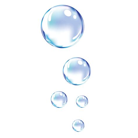 Download Water Bubble Vector Dynamic Droplets Png Download Free Clipart
