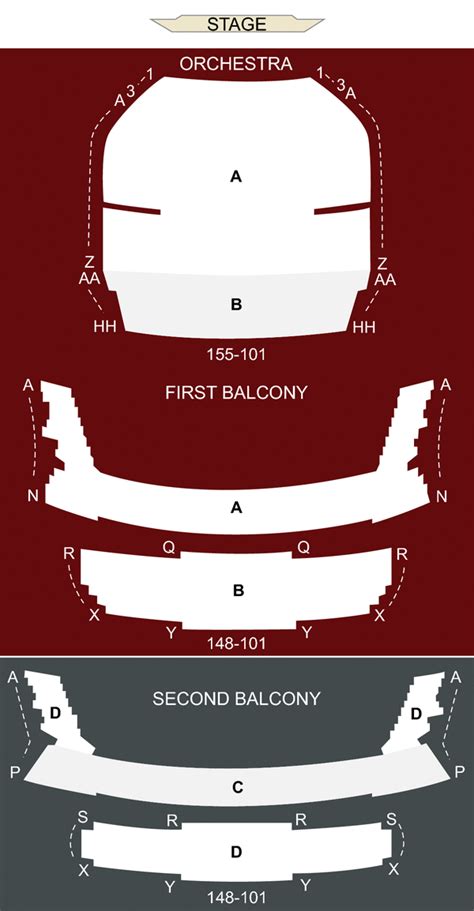 Bass Concert Hall Austin Seating Chart View Elcho Table