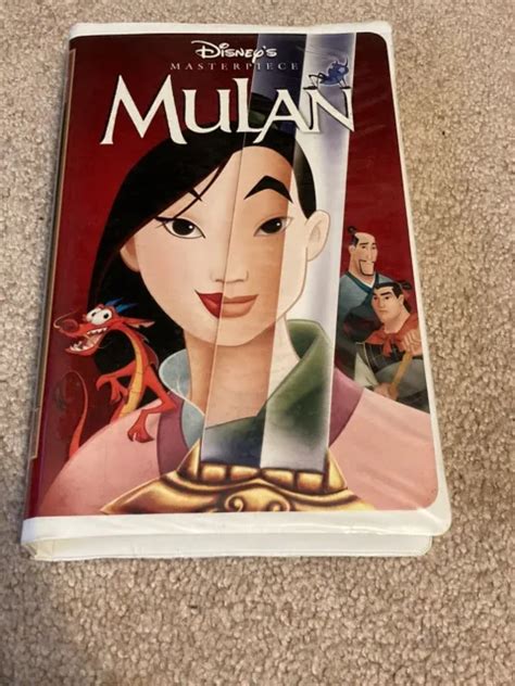 Mulan Vhs 1999 Walt Disneys Masterpiece Collection 349 Picclick