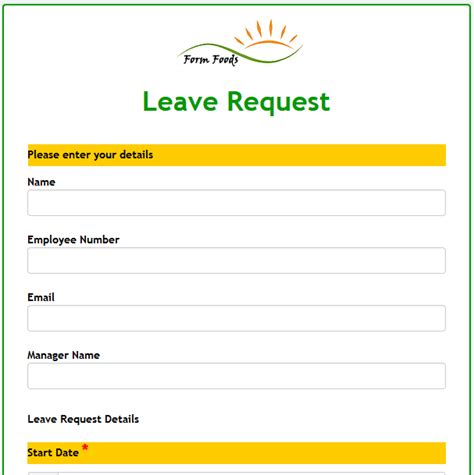 If the person who is requesting annual leave has already spoken to their employer and has received an okay to take the annual leave, click yes. this letter provides a record of our discussion. Formwize - Examples