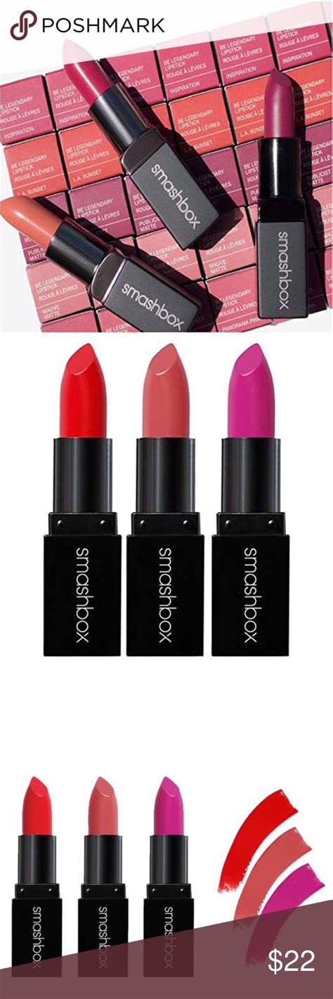 Smashbox Be Legendary Matte Lipstick Minis Lipstick Matte Lipstick Smashbox Makeup