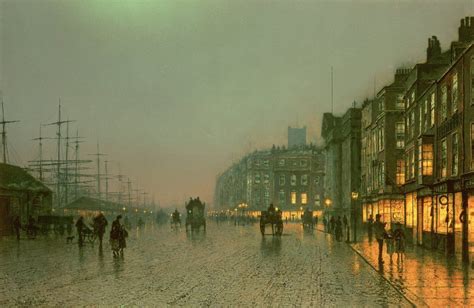 Liverpool Docks From Wapping Posters And Prints By John Atkinson Grimshaw