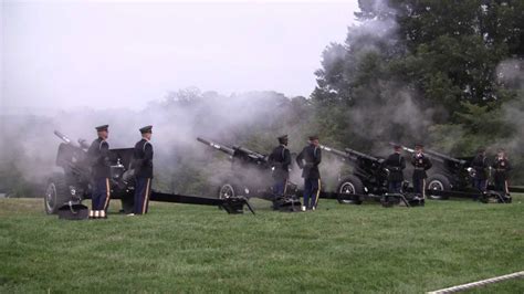 Presidential Salute Battery First Salvo Youtube