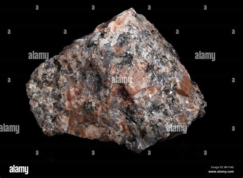 Coarse Grained Granite Igneous Rock Stock Photo Alamy