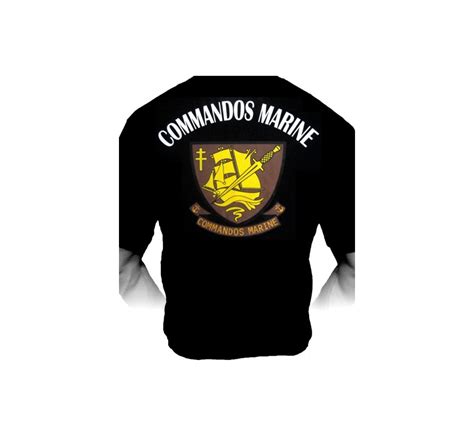 tee shirt commandos marine type 1