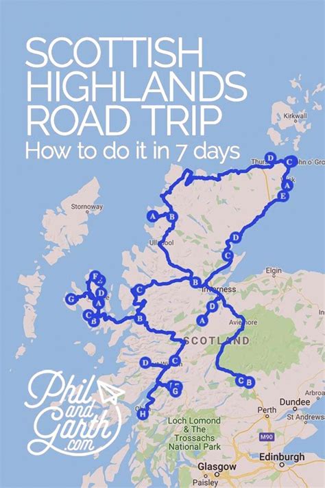 How To See The Scottish Highlands In 7 Days Scotland Road Trip