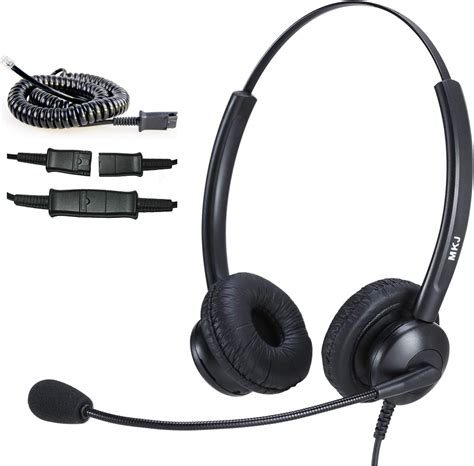 Cisco Headset Dual Ear Landline Headset With Microphone For Cisco Ip